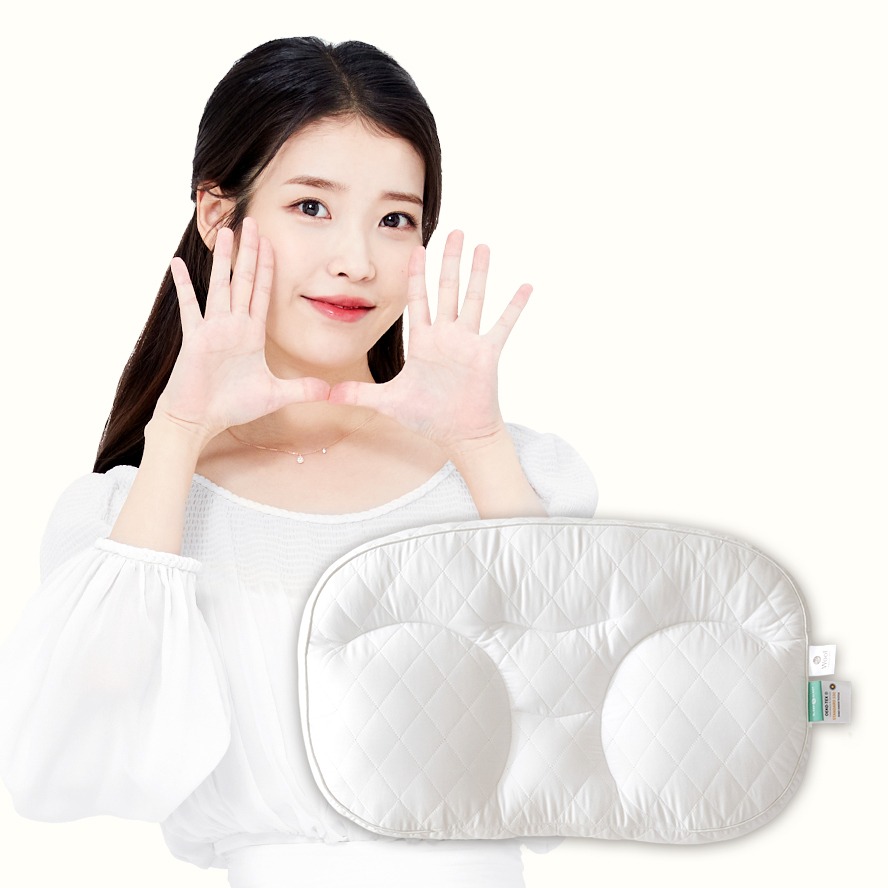 양모·데이크론 충전재와 베개 형태